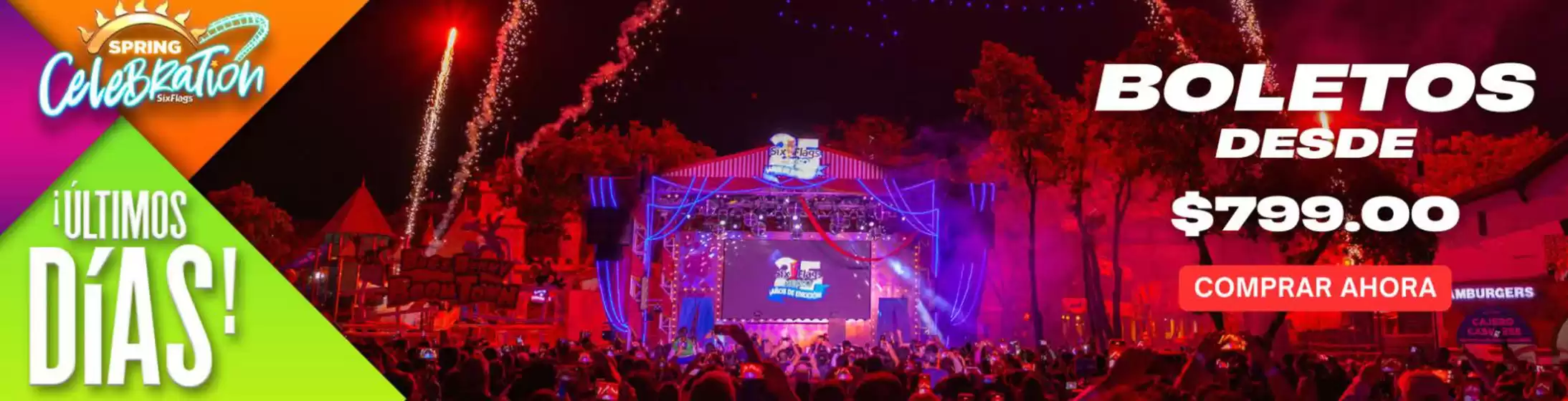 Catálogo Six Flags en Ciudad de México | Promo | 7/5/2025 - 31/5/2025