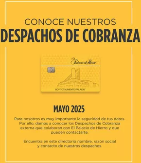 Catálogo El Palacio de Hierro en Santiago de Querétaro | Promociones actuales | 1/5/2025 - 31/5/2025