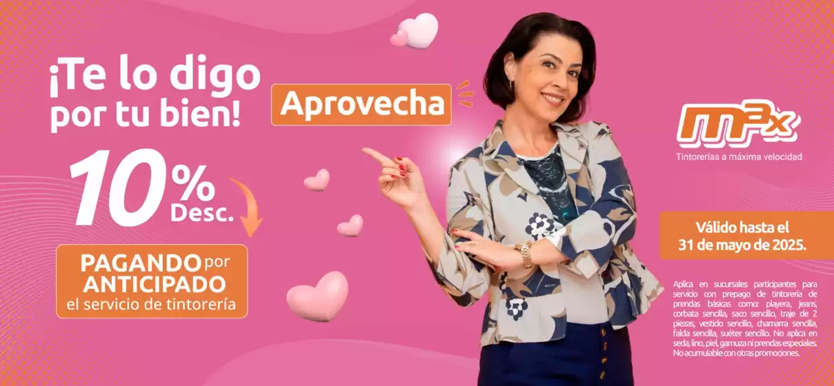 Catálogo Tintorerías Max en Guanajuato | 10% de descuento | 8/5/2025 - 31/5/2025