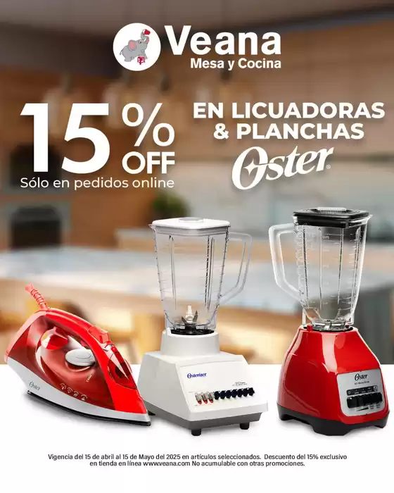 Catálogo Veana en Cholula de Rivadavia | 15% off | 8/5/2025 - 15/5/2025