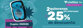 Ofertas de Electrónica en La Magdalena Contreras | 25% de descuento de Mitzu | 8/5/2025 - 25/5/2025