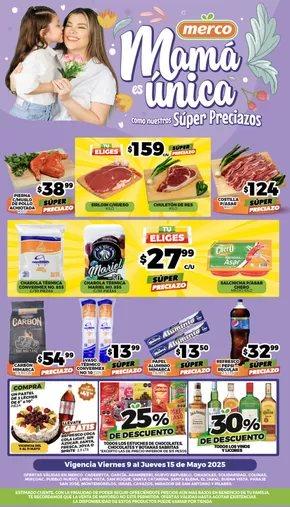 Catálogo Merco en Guadalupe (Nuevo León) | Mamá es única | 9/5/2025 - 15/5/2025