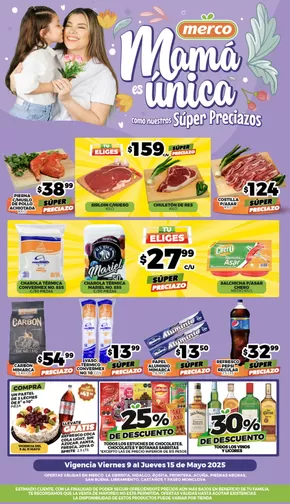 Catálogo Merco en Monclova | Mamá es única | 9/5/2025 - 15/5/2025