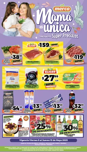 Catálogo Merco en Saltillo | Mamá es única | 9/5/2025 - 15/5/2025