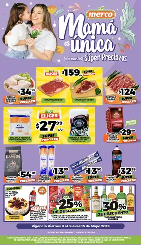Catálogo Merco en Ciudad Apodaca | Mamá es única | 9/5/2025 - 15/5/2025