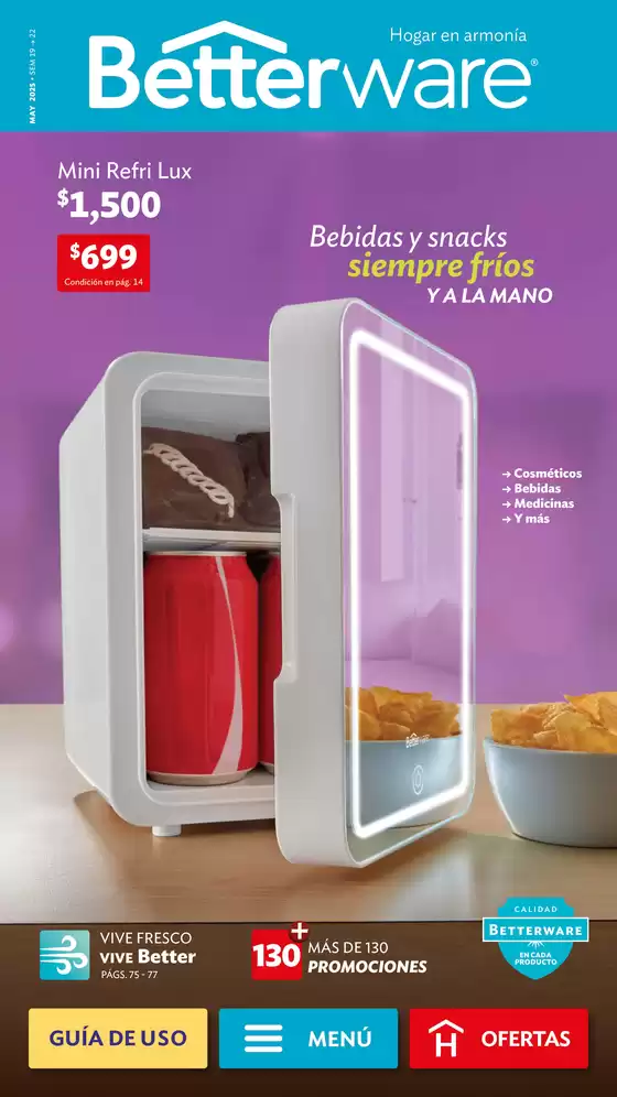 Catálogo BetterWare en Guanajuato | Catálogo Digital Mayo | 8/5/2025 - 31/5/2025