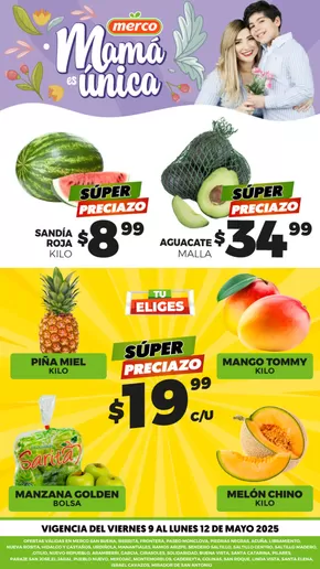 Catálogo Merco en General Escobedo | Mamá es única | 9/5/2025 - 12/5/2025