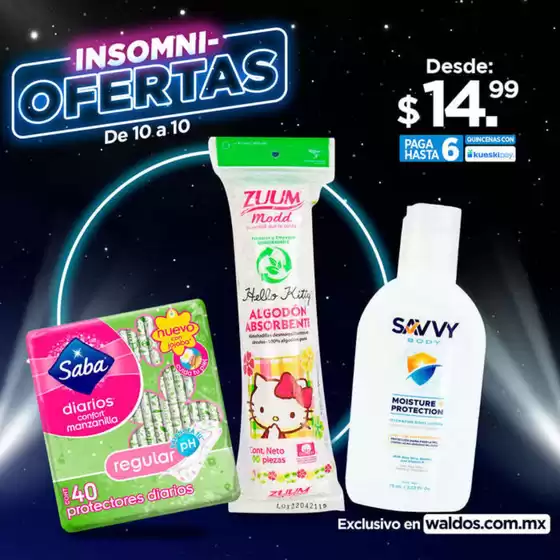 Catálogo Waldos en Cancún | Waldos flugblatt | 10/10/2025 - 10/10/2025
