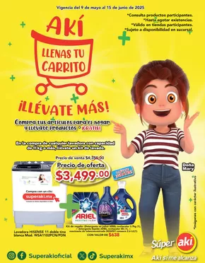 Catálogo Aki Gran Mayoreo en Cancún | Aki llenas tu carrito | 9/5/2025 - 15/6/2025