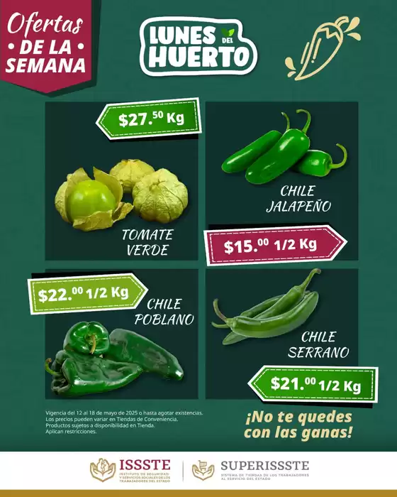 Catálogo SuperISSSTE en Naucalpan (México) | Ofertas SuperISSSTE | 12/5/2025 - 18/5/2025