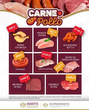 Catálogo SuperISSSTE en San Juan Bautista (Nayarit) | Ofertas SuperISSSTE | 12/5/2025 - 18/5/2025