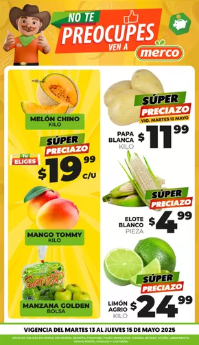 Catálogo Merco en Monclova | No te preocupes, ven a Merco | 13/5/2025 - 13/5/2025