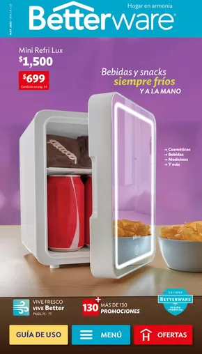 Ofertas de Hogar en Chetumal | Catálogo Digital Mayo 05 225 Final de BetterWare | 13/5/2025 - 31/5/2025
