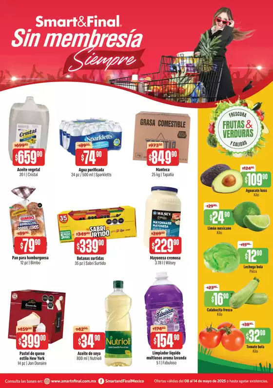 Catálogo Smart & Final en Tijuana | Ofertas Smart & Final | 8/5/2025 - 14/5/2025