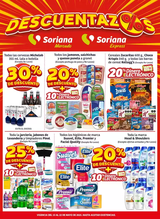 Catálogo Soriana Express en Iztapalapa | Descuentazos Mercado Nacional | 13/5/2025 - 22/5/2025