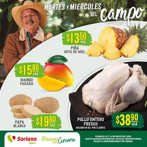 Catálogo Soriana Súper en Cancún | Martes y Miércoles del Campo Súper Golfo | 13/5/2025 - 14/5/2025