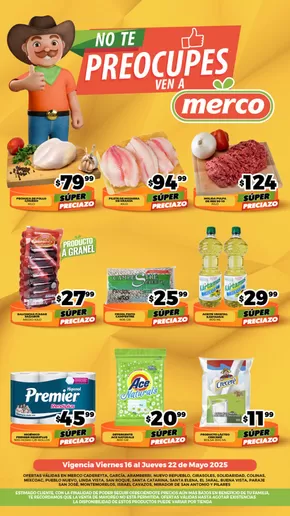 Catálogo Merco en Monterrey | No te preocupes, ven a Merco | 16/5/2025 - 22/5/2025