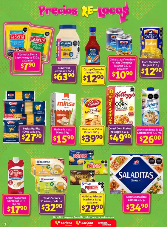 Catálogo Soriana Mercado en Iztacalco | Precios Re Locos Mercado Nacional | 14/5/2025 - 22/5/2025