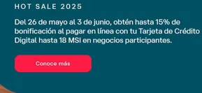Ofertas de Bancos y Servicios en Moctezuma (SLP) | Promo de Banamex | 15/5/2025 - 3/6/2025