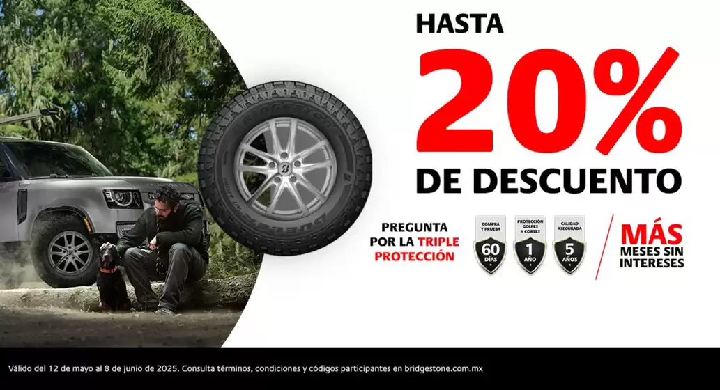 Catálogo Bridgestone en San Nicolás de los Garza | Promo | 16/5/2025 - 8/6/2025