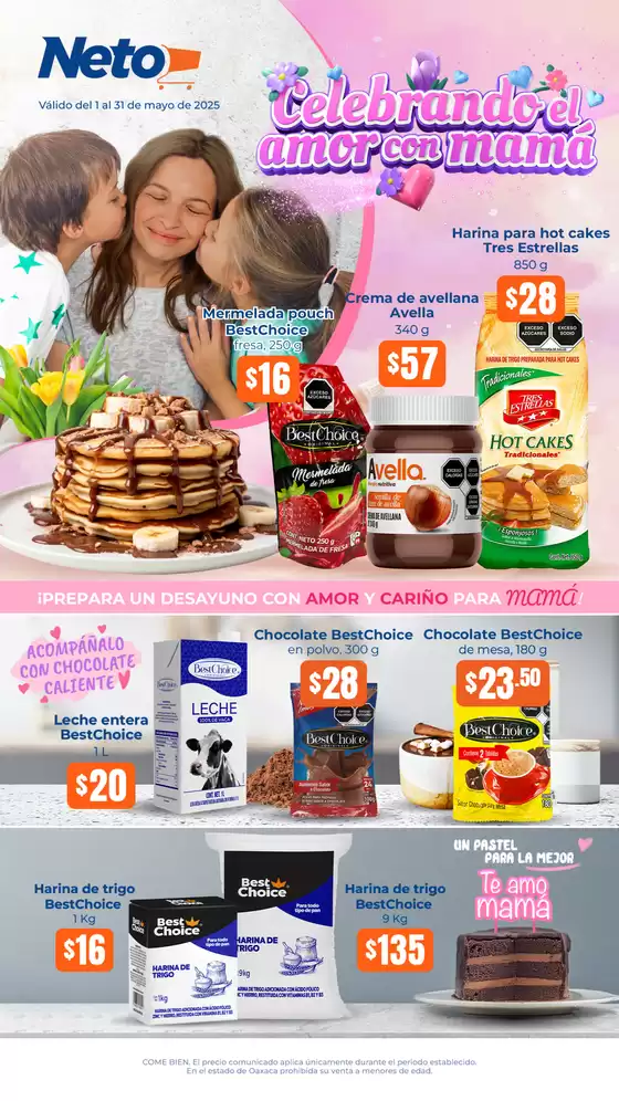 Catálogo Tiendas Neto en Chalco de Díaz Covarrubias | Ofertas Tiendas Neto | 1/5/2025 - 31/5/2025