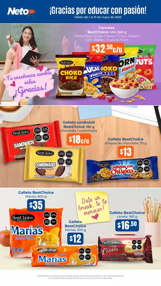 Catálogo Tiendas Neto en Chalco de Díaz Covarrubias | Ofertas Tiendas Neto | 1/5/2025 - 31/5/2025