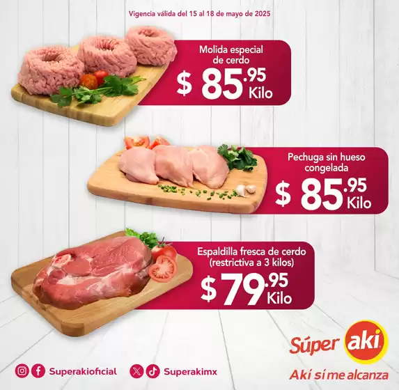 Catálogo Aki Gran Mayoreo en Cancún | Oferta especial | 15/5/2025 - 18/5/2025