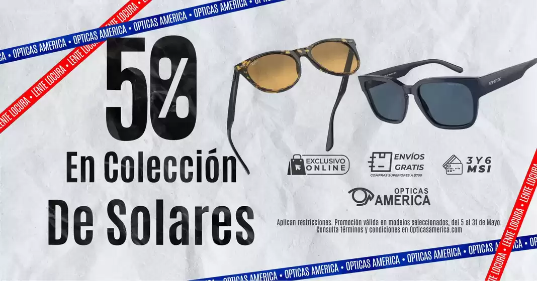 Catálogo Ópticas América en Heróica Puebla de Zaragoza | Promo | 19/5/2025 - 31/5/2025