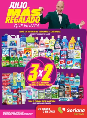 Catálogo Soriana Mercado en Cuajimalpa de Morelos | Julio Regalado Mercado Nacional | 20/5/2025 - 29/5/2025