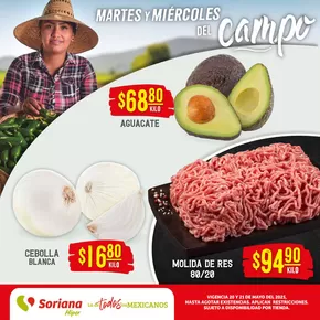 Catálogo Soriana Híper en Ocotlán (Tlaxcala) | Martes y Miércoles del Campo Híper Nacional | 20/5/2025 - 21/5/2025