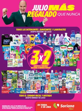Catálogo Soriana Híper en Ocotlán (Tlaxcala) | Julio Regalado Híper Nacional | 20/5/2025 - 29/5/2025