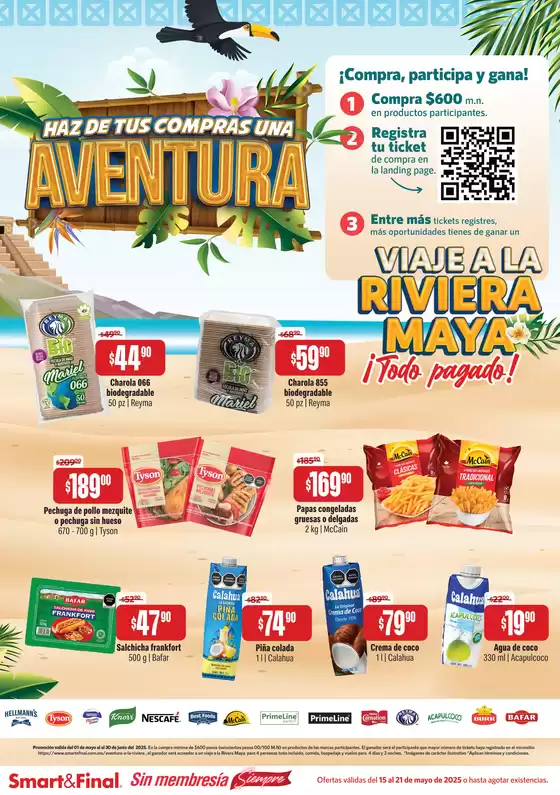 Catálogo Smart & Final | Ofertas Smart & Final | 15/5/2025 - 21/5/2025