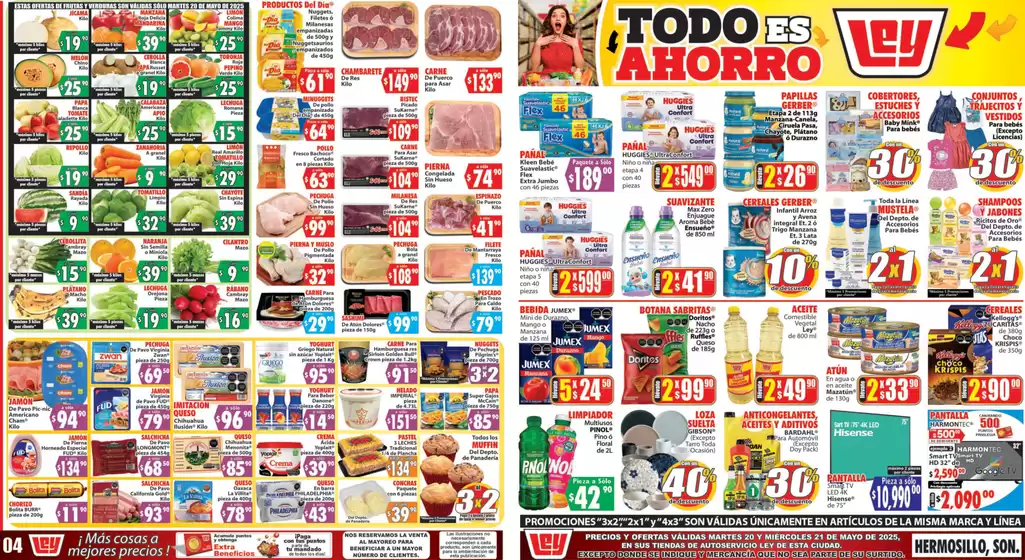 Catálogo Casa Ley en Hermosillo | Ofertas y promociones actuales | 20/5/2025 - 21/5/2025