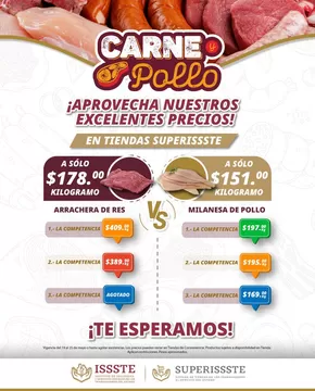 Ofertas de Supermercados en Atlacomulco de Fabela | Ofertas principales para todos los cazadores de gangas de SuperISSSTE | 19/5/2025 - 25/5/2025