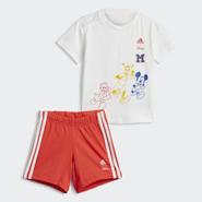 Oferta de Conjunto de Playera y Shorts Mickey Mouse adidas x Disney por $639 en Adidas
