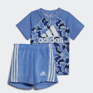 Oferta de Conjunto Estampado de Playera y Shorts Dino Camuflaje por $649 en Adidas