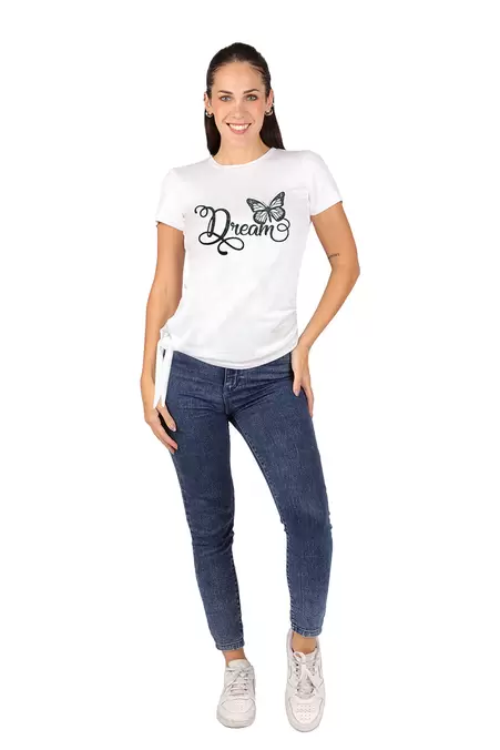 Oferta de Playera Dama DREAM por $99.9 en Aditivo