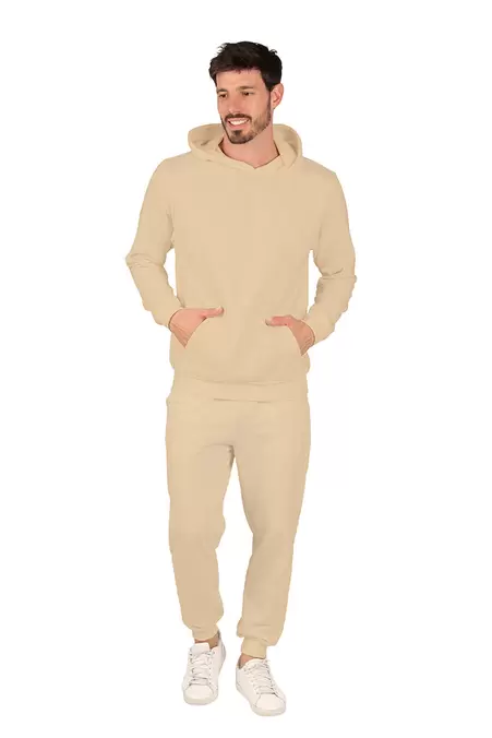 Oferta de Sudadera Caballero ML / Básica BEIGE por $199.9 en Aditivo