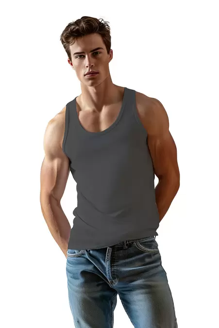 Oferta de Tank Top Caballero / TANK TOP BASICA  JASPE por $69.9 en Aditivo