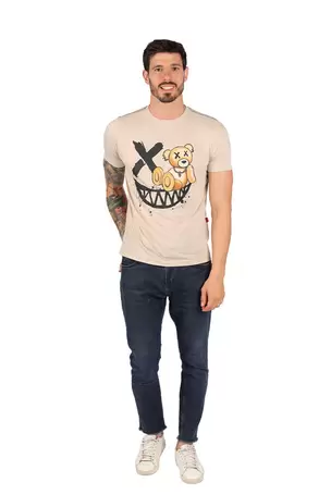 Oferta de Playera Para Caballero Smile Bear por $11990 en Aditivo