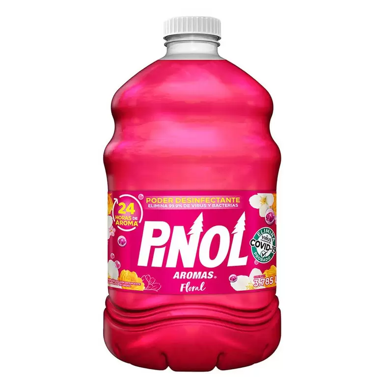 Oferta de Limpiador Multiusos Pinol Floral 3.785L por $96.9 en AKÁ Superbodega