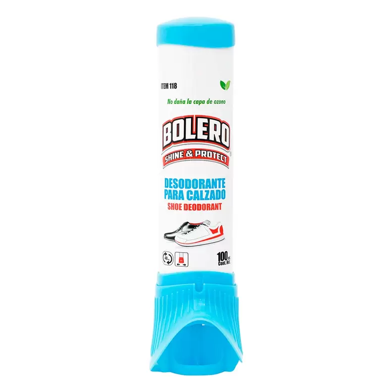 Oferta de Desodorante Bolero para Calzado 100ml por $72 en AKÁ Superbodega