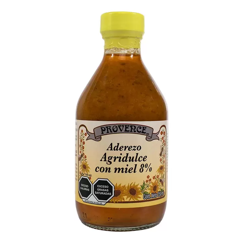 Oferta de Aderezo Provence Agridulce De Miel 250ml por $64.5 en AKÁ Superbodega