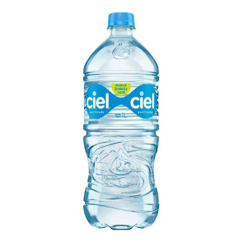 Oferta de Agua Natural Purificada Ciel 6 Botellas de 1L c/u por $42.9 en AKÁ Superbodega