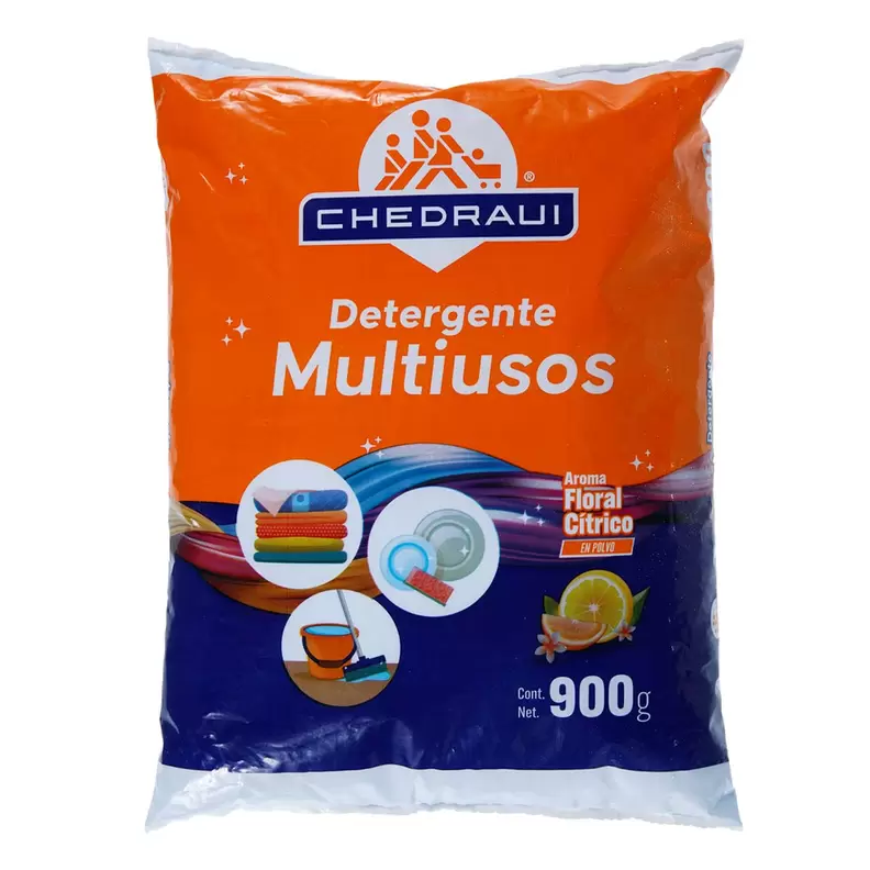 Oferta de Detergente Multiusos en Polvo Chedraui aroma Floral Cítrico 900g por $24 en AKÁ Superbodega