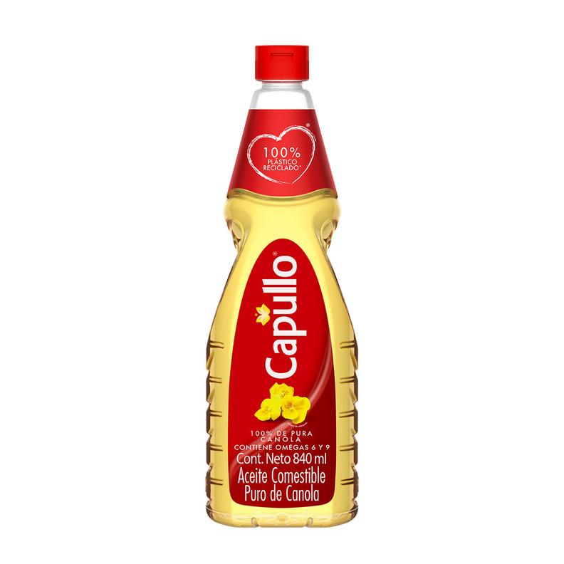 Oferta de Aceite Puro 100% de Canola 840ml por $46 en AKÁ Superbodega