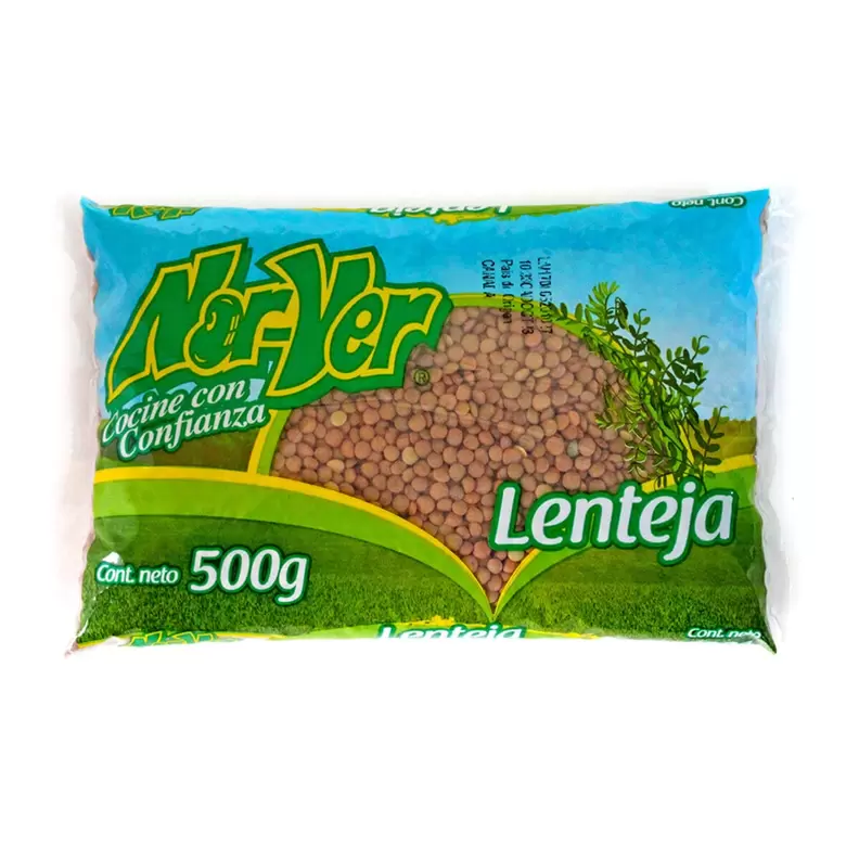 Oferta de Lenteja Norver 500g por $19.9 en AKÁ Superbodega