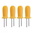 Oferta de Juego de 4 pinchos para elotes de acero inoxidable ATS1061 Home Sweet Home por $35 en Almacenes Anfora