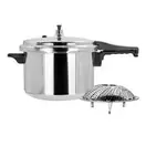 Oferta de Pack El Sazón Perfecto: Olla de presión de 6 L + Colador en forma de canasta por $729 en Almacenes Anfora