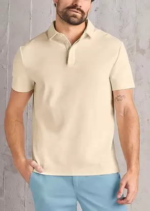 Oferta de PLAYERA POLO BEIGE 3327746 por $348.76 en Andrea